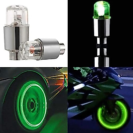 Işıklı Bisiklet Araba Sibop Kapağı 2 Adet