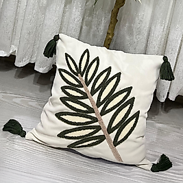 Punç Ve Nakış Kırlent Kılıfı