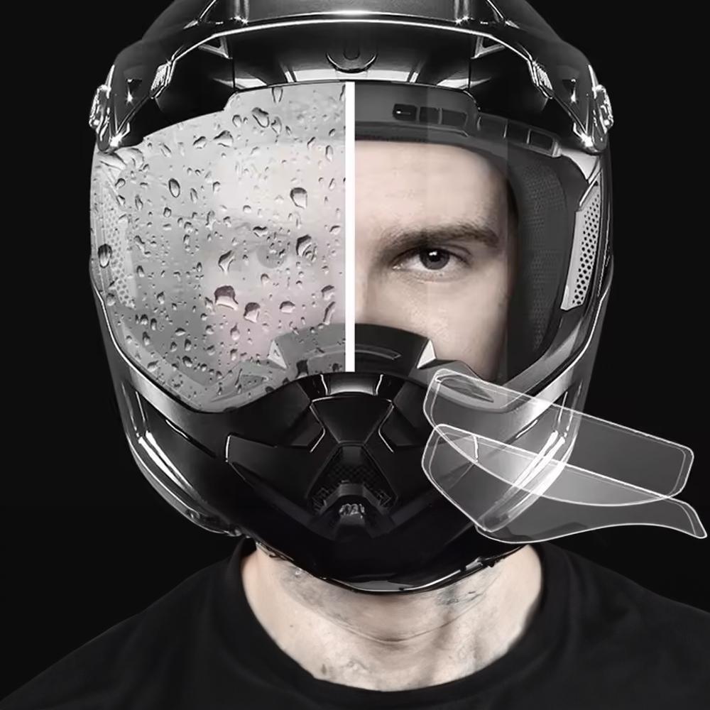 Motosiklet Kaskı İçin Yağmur Kaydırıcı