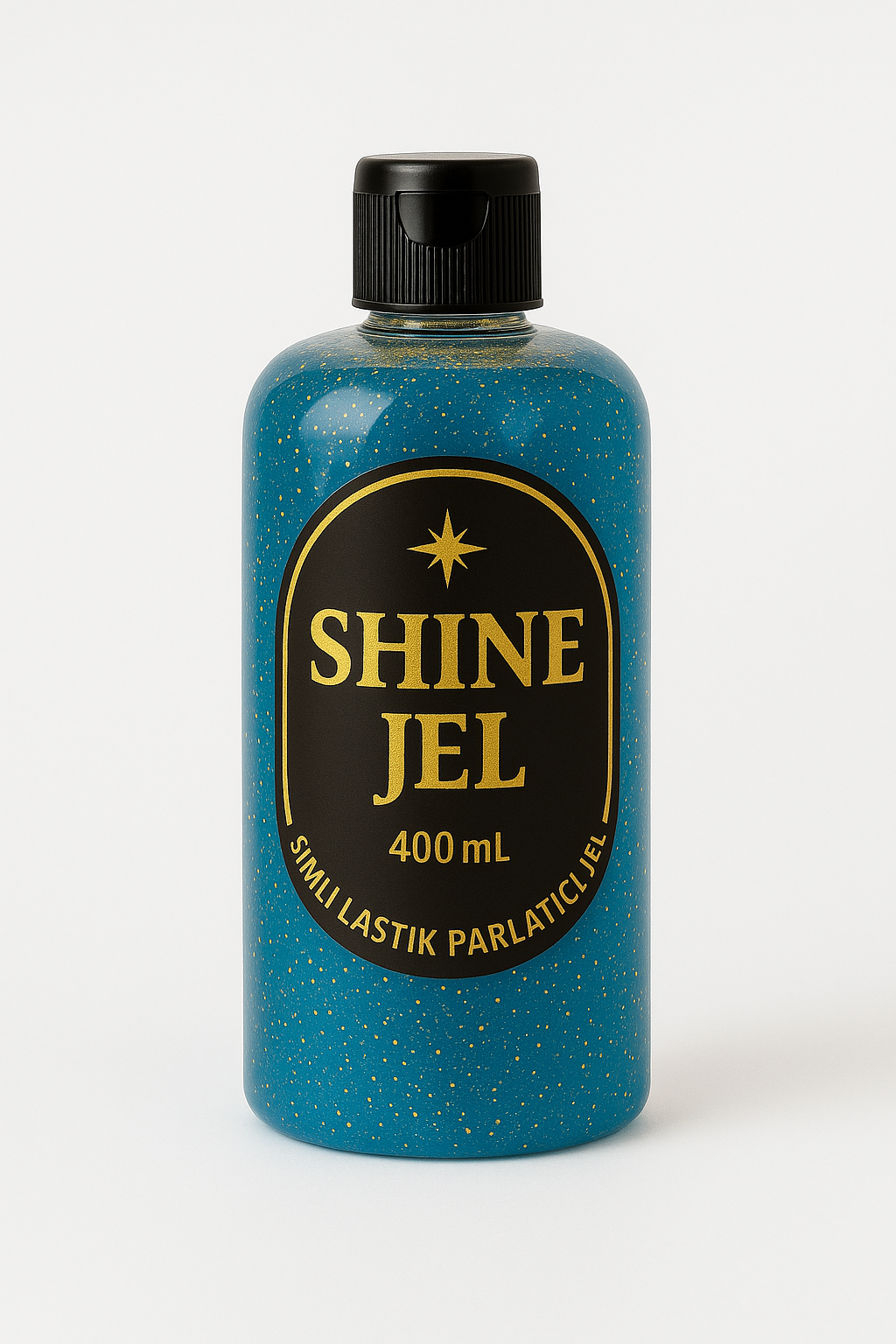 Shine Simli Lastik Parlatıcı 400 ml (Altın)